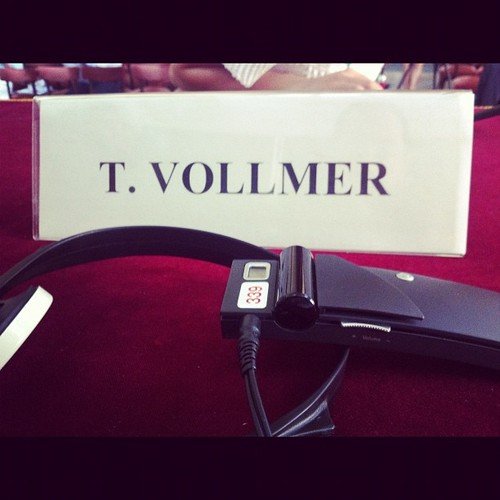 tvol playing international diplomat. or something.  (Taken with Instagram)